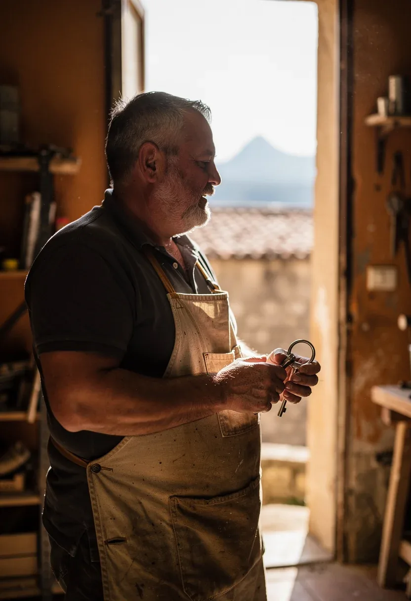 Portrait de l'artisan serrurier de Cabestany